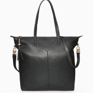 Stella & Dot Black Tote Bag